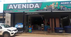 Avenida Materiais para Construção e Agropecuária, tudo para construção, do básico ao acabamento e produtos agropecuários.