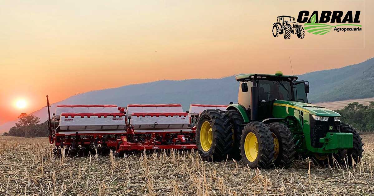 A Cabral Agropecuária (Cocalzinho de Goiás/GO) é especialista em cultivo de grãos e criação de bovinos para corte.